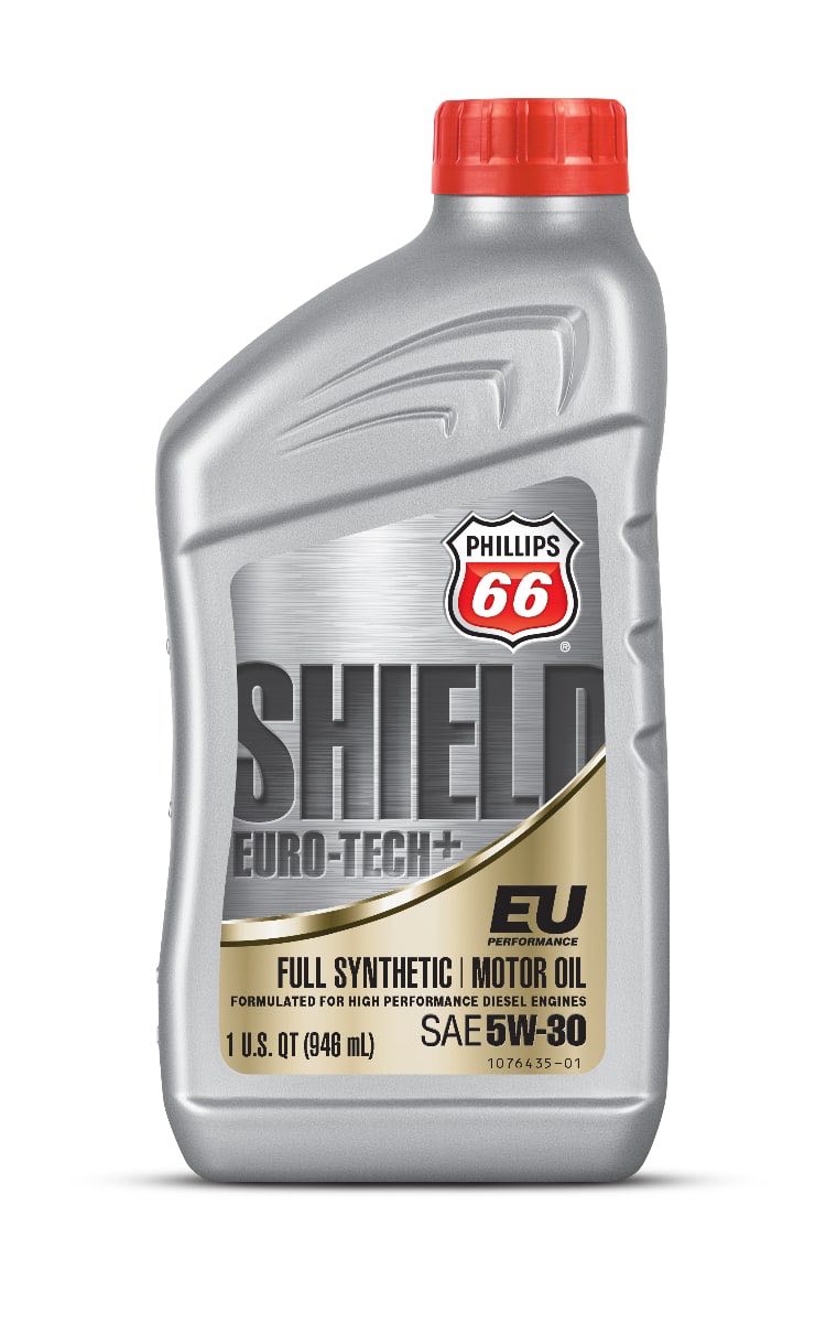 Олива моторна PHILLIPS 66 Shield Euro Tech+ 5W30 SN/CF (0,946L)